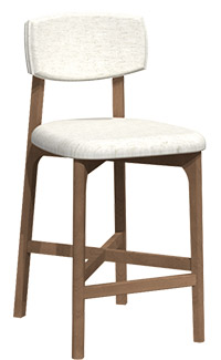 Tabouret en noyer BSFW-1911