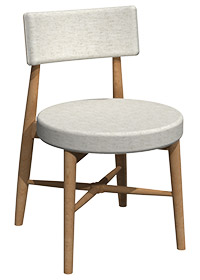 Chaise en chêne rouge CR-9310