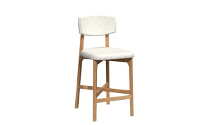 Tabouret en chêne rouge BSFR-1911